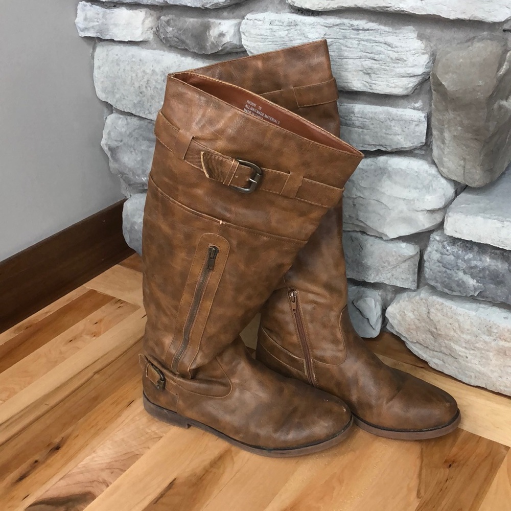 Madden Girl Tall Brown Boots